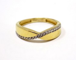 Köves arany gyűrű (ZAL-Au92037)