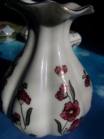 Zsolnay váza porcelán régi hibátlan 24 K aranyozással