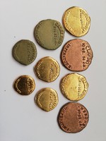 Római császári token érmék