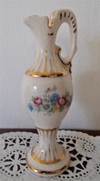 Antik, miniatűr porcelán karafa