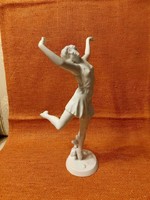 Antik art deco Rosenthal balerina! 30cm magas!