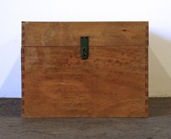 1D473 Nagyméretű fa láda tároló doboz 42 x 55 x 76 cm