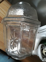 Kültéri vintage lámpa vastag üvegfalú üvegből