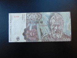 500 lei 1991 Románia  01