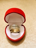 Bvulgari  fazonú  ezüst gyűrű !  Karika 