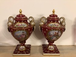 Sévres váza pár rokokó 1834-45