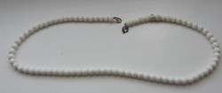 Old white pearl necklace