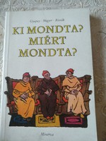 Gyapay Megyer Ritoók: Ki mondta? Miért mondta?, Alkudható