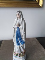 Porcelán Szűz Mária kegytárgy