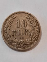 10 fillér 1909