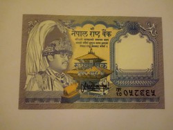 Unc 1 Rúpia 1991 Nepál  !!  Ritka !!
