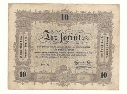 1848 as 10 forint Kossuth bankó papírpénz bankjegy 48 49 es szabadságharc pénze