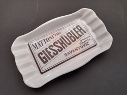 Mattoni féle Giesshübler savanyúvíz porcelán tálka