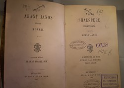 Arany János Shakespeare fordításai (1884)