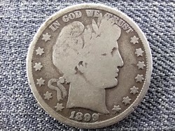 USA Barber fél dollár .900 ezüst 1/2 Dollár 1899 S (id46563)