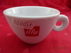Italian porcelain, illy coffee cup, diameter 8 cm, large size. He has!
