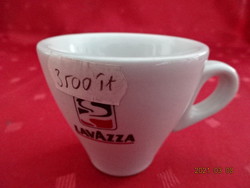 Olasz porcelán, LAVAZZA kávéscsésze, átmérője 6,5 cm. magassága 5,7 cm.
