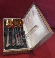 Old silver spoons in their own box for user Noel2017