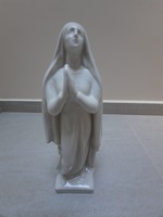Fehér Herendi Szűz Mária szobor 