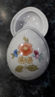 Hölóháza porcelain egg bonbon dish