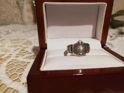 Eladó antik ezüst I világháborús relikvia pecsét gyűrű,ötvös munka,gyönyörű állapotban!