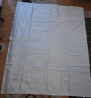 Vintage white damask - plastic pattern - tablecloth - tablecloth