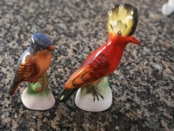 Bodrogkeresztúri madár figura - 2 darab egyben