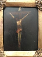 Antik Krisztus a kereszten festmény