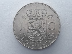 Hollandia 1 Gulden 1967 - Holland 1 gulden 1967 külföldi nikkel pénz, érme