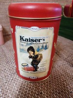 Kaiser's karamellás doboz hibátlan állapotban. 