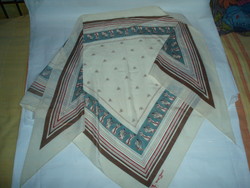 Vintage army nancel silk scarf