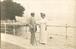 Hangulatos Abbazia kép cca 1900 évek