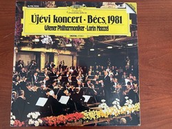 Wiener Philharmoniker, Lorin Maazel – Újévi koncert - Bécs, 1981 LP bakelit lemez
