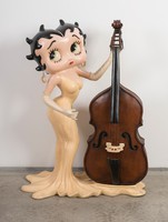 Eredeti Fleischer Stúdió által kiadott Betty Boop figura rejtett polccal. Ritkaság!