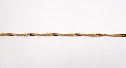 Csavart arany karkötő (ZAL-Au63318)
