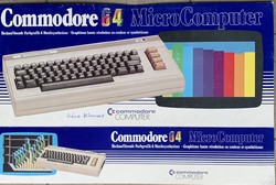 Commodore 64 eredeti doboza (1980 körüli!)