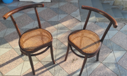 Thonet székek pàrba,jó állapotban lévő! Szecessziós Art Deco Retro,Loft környezetben is mutat