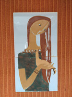 Bolbáné Szeles Magda falikép