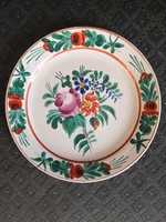 Kézzel festett paraszti tányér - virág bokréta