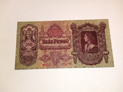 Régi csillagos  Száz Pengő  bankjegy 1930