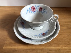 Polish porcelain breakfast set - walbrzych - marked