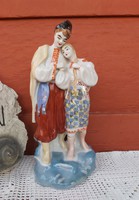 Soviet zhk polonne russian porcelain lovers in love with couple of nips, nostalgia