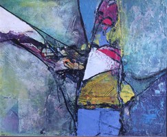 Unknown artist: abstract composition /1980s-1990s/