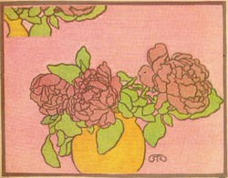 Rippl-Rónai József (1861-1927): Virágtanulmány.
