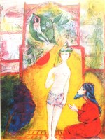 M. Chagall: Qamar az-Zamán története I. , cinkográfia