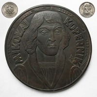 Józef Gosławski: Mikolaj Kopernik / lengyel 10 zloty hátlapi nagyminta