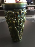Zsolnay pohár váza 16 cm 