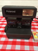Polaroid 636 closeup retro fényképezőgép 