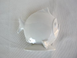 Drasche Kőbányai fehér porcelán hal