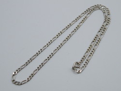 KK1019 Elegáns ezüst figaró nyaklánc 41 cm 925 jelzett